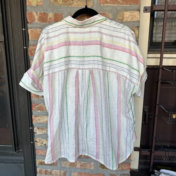 Madewell - Oversized Button Up - Top - Womens - Size S - Picture 2 of 4